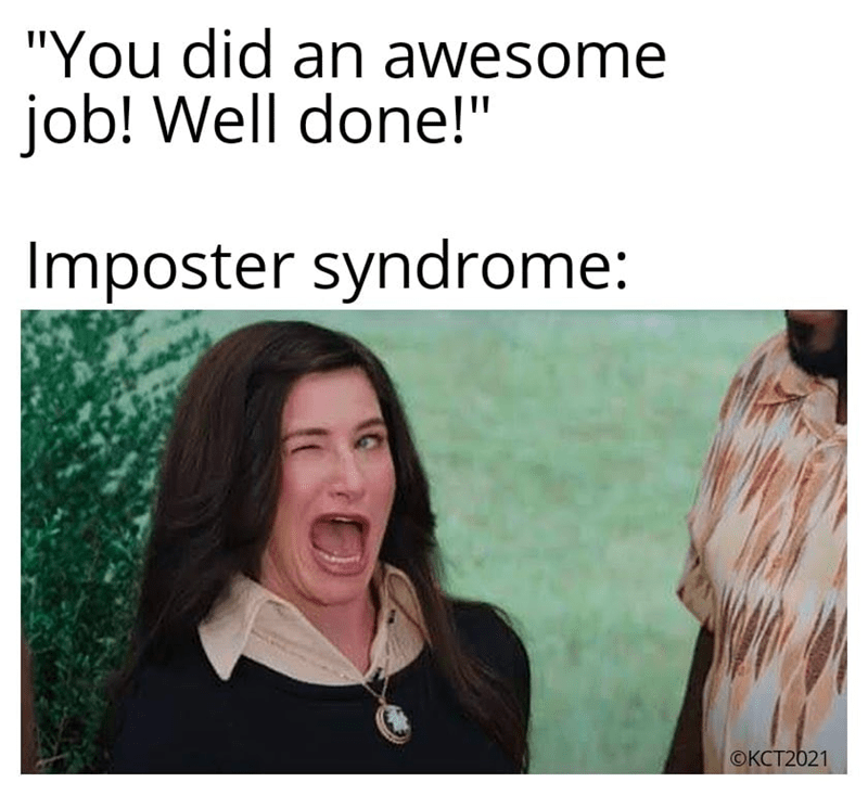 Мем про синдром самозванця (2)