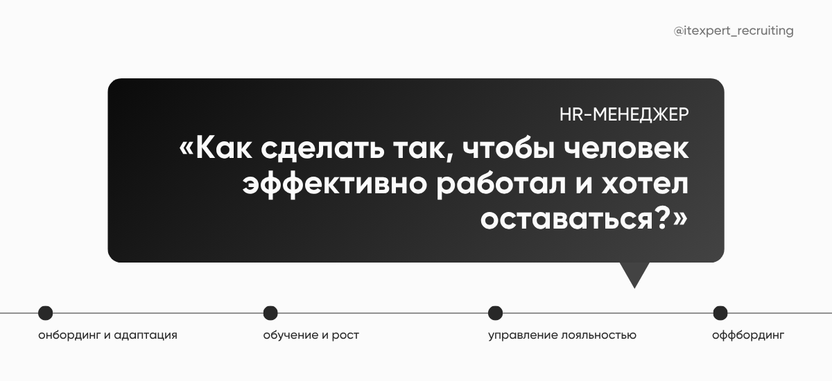 Чем занимается HR-менеджер