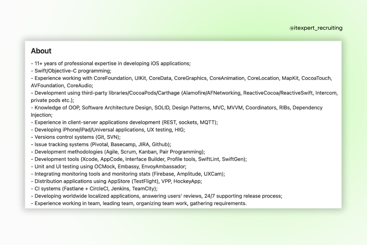 Как создать профиль в LinkedIn, который привлечет внимание работодателя: топ советов для айтишников