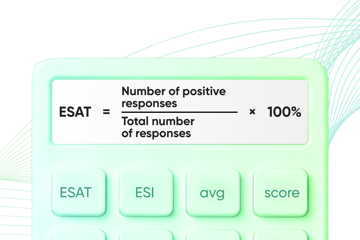 What is Employee Satisfaction Score (ESAT)