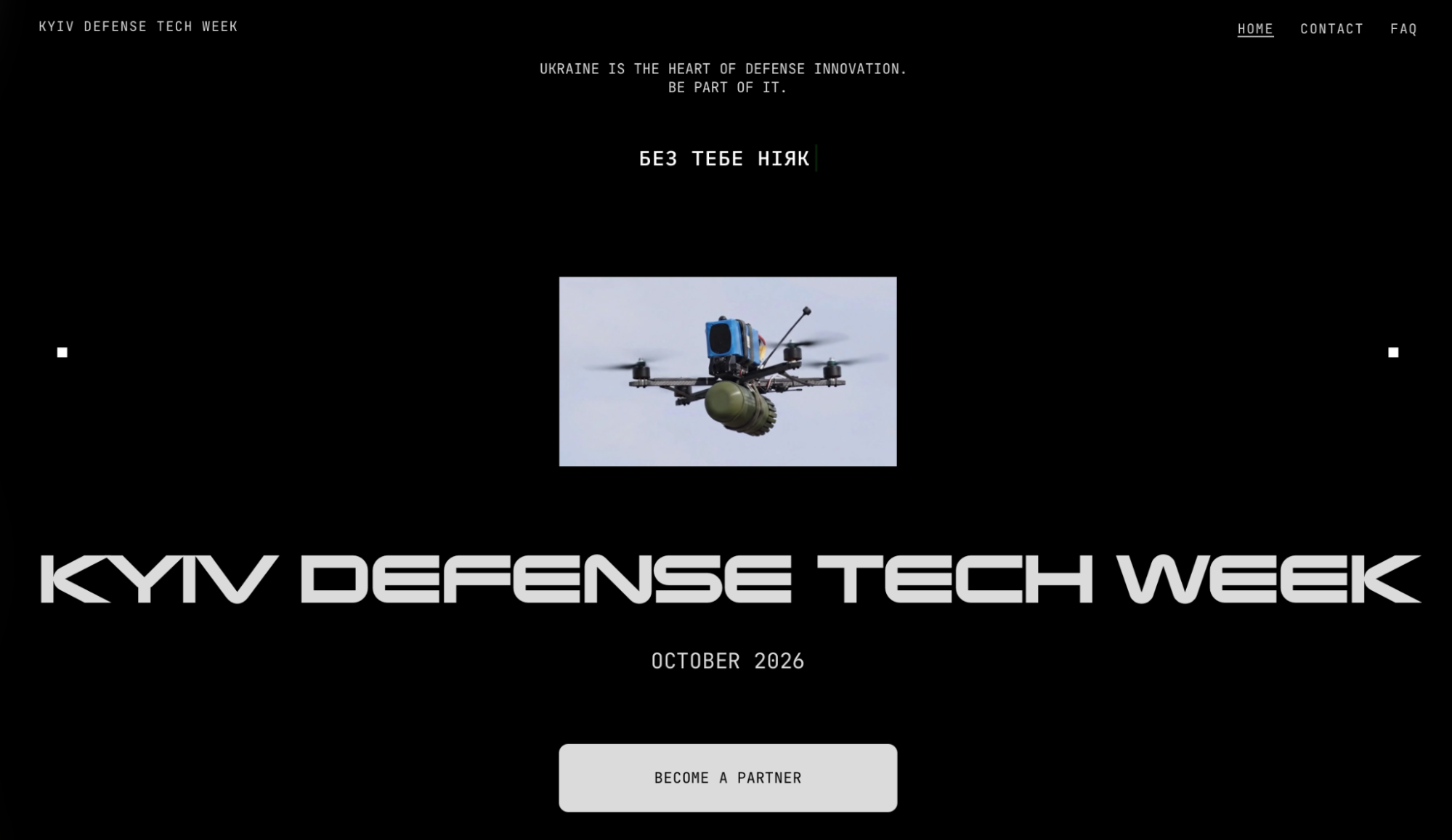 Kyiv Defense Tech Week
